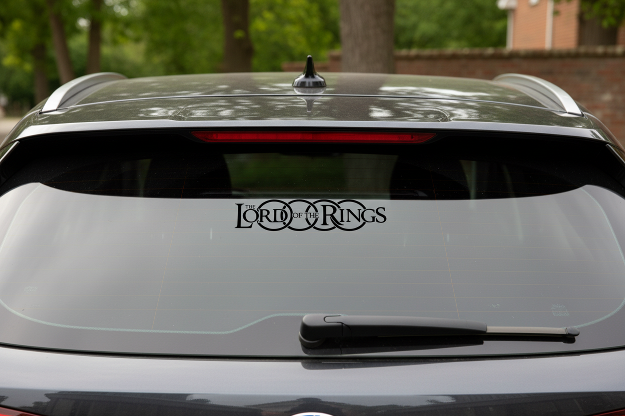 The Lord of the Rings Sticker - geplottete Vinylfolie