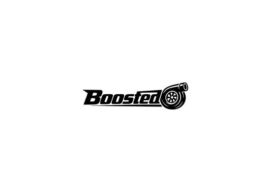 Boosted Sticker - geplottete Vinylfolie
